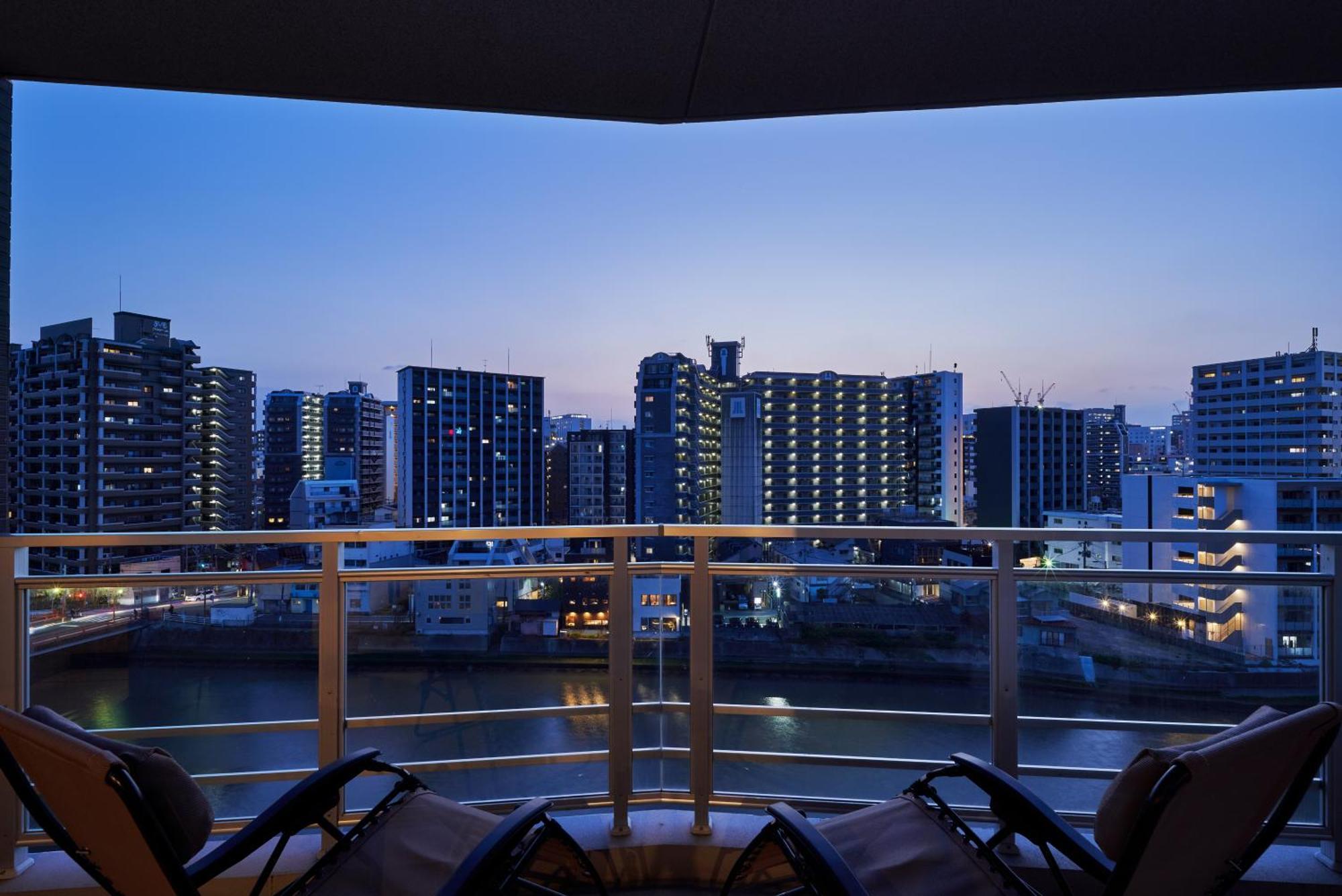Alfacio Riverside Stay Hakata Fukuoka  Buitenkant foto